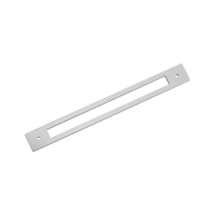 Amerock BP3778726 Medora 10-1/16 inch (256mm) Center-to-Center Rectangle Polished Chrome Cabinet Pull Backplate