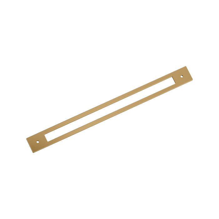 Amerock BP37788CZ Medora 12-5/8 inch (320mm) Center-to-Center Rectangle Champagne Bronze Cabinet Pull Backplate