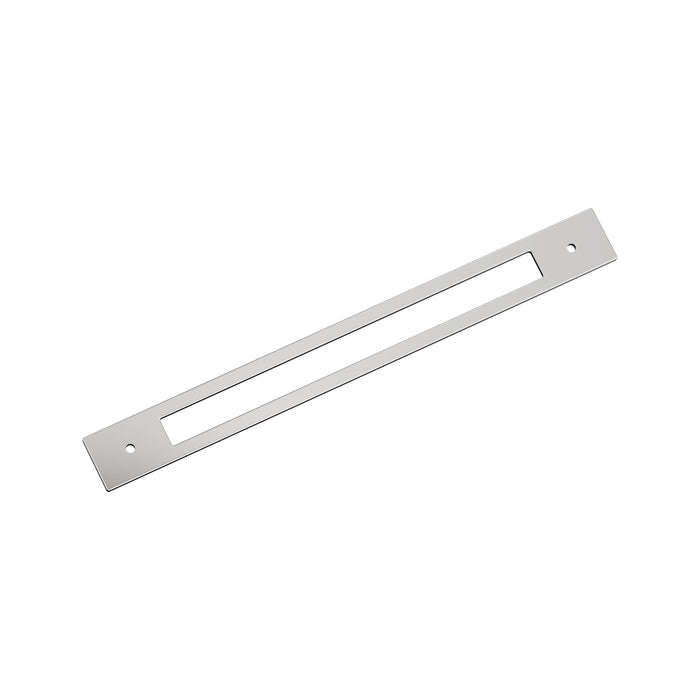 Amerock BP3778926 Medora 12 inch (305mm) Center-to-Center Rectangle Polished Chrome Cabinet Pull Backplate
