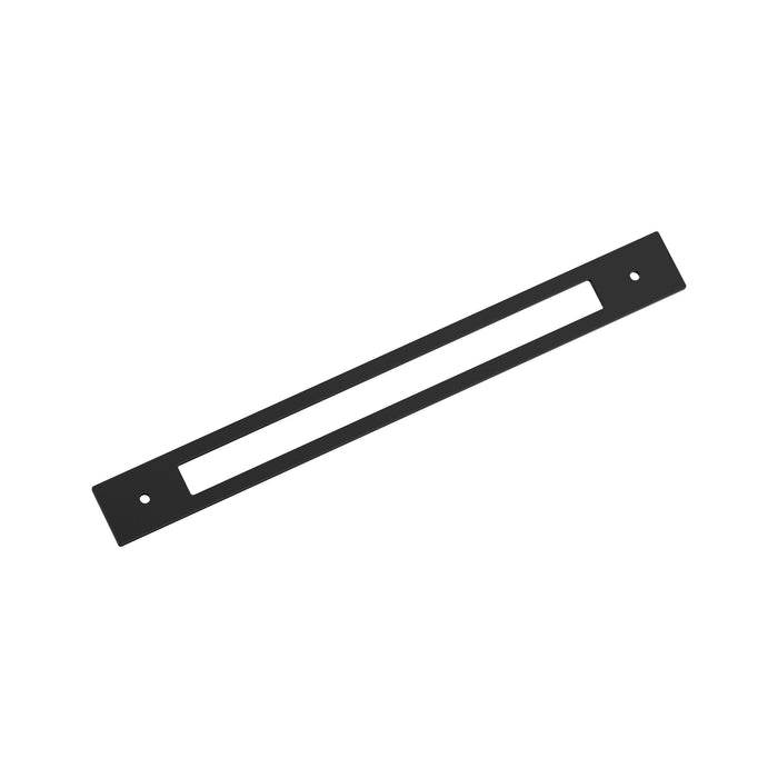 Amerock BP37789MB Medora 12 inch (305mm) Center-to-Center Rectangle Matte Black Cabinet Pull Backplate