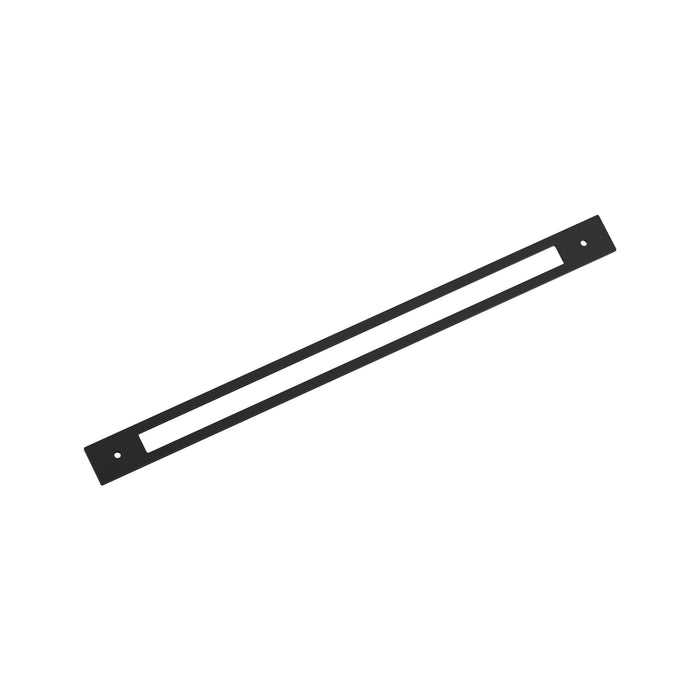 Amerock BP37790MB Medora 18 inch (457mm) Center-to-Center Rectangle Matte Black Cabinet Pull Backplate