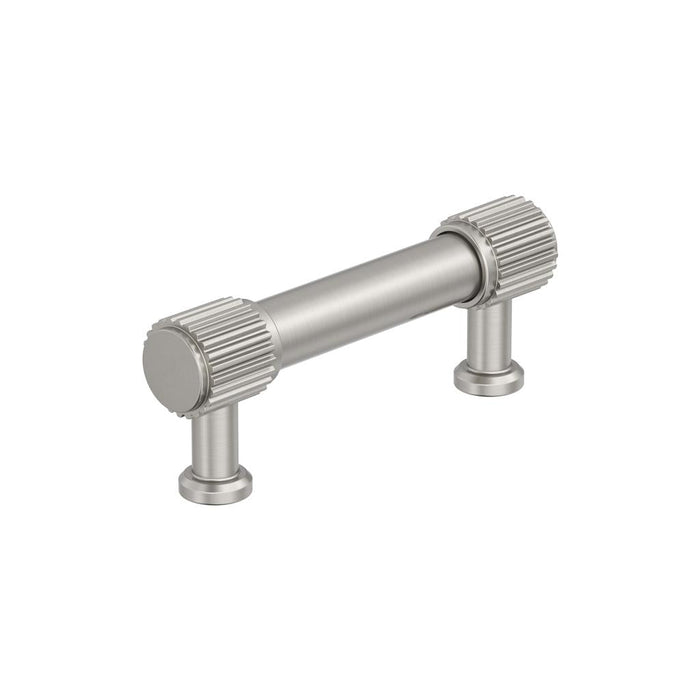 Amerock BP37802G10 Farewind 3 inch (76mm) Center-to-Center Satin Nickel Cabinet Pull