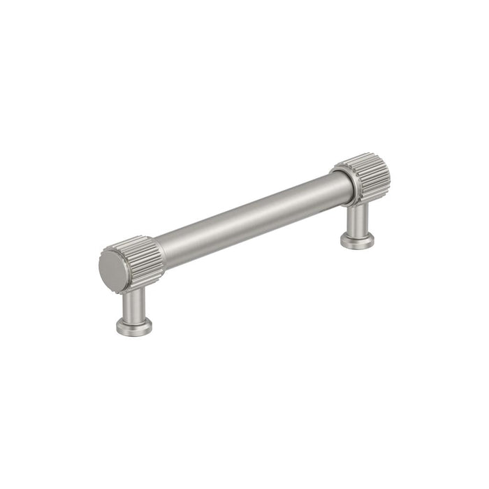 Amerock BP37804G10 Farewind 5-1/16 inch (128mm) Center-to-Center Satin Nickel Cabinet Pull