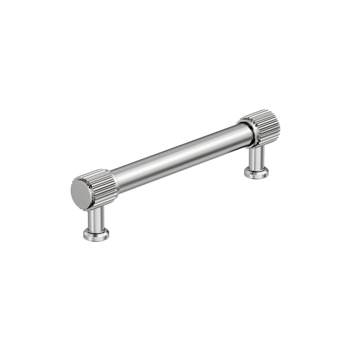 Amerock BP37804PN Farewind 5-1/16 inch (128mm) Center-to-Center Polished Nickel Cabinet Pull