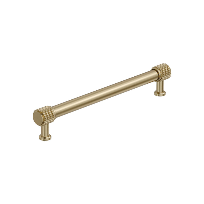 Amerock BP37806BBZ Farewind 7-9/16 inch (192mm) Center-to-Center Golden Champagne Cabinet Pull