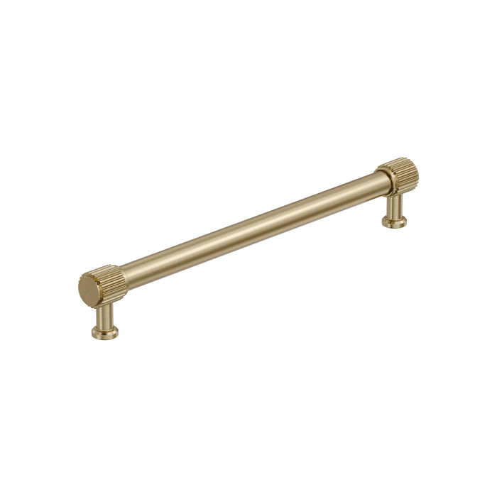 Amerock BP37807BBZ Farewind 8-13/16 inch (224mm) Center-to-Center Golden Champagne Cabinet Pull