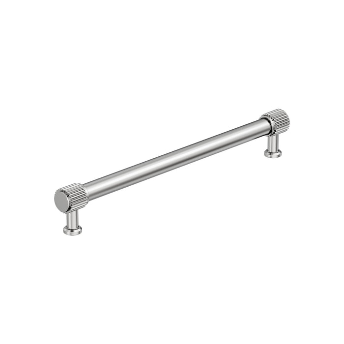 Amerock BP37807PN Farewind 8-13/16 inch (224mm) Center-to-Center Polished Nickel Cabinet Pull