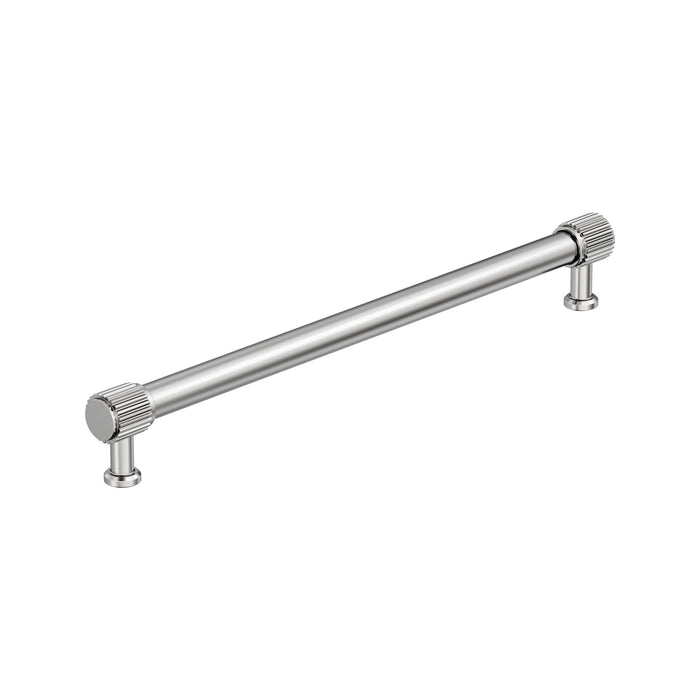 Amerock BP37808PN Farewind 10-1/16 inch (256mm) Center-to-Center Polished Nickel Cabinet Pull