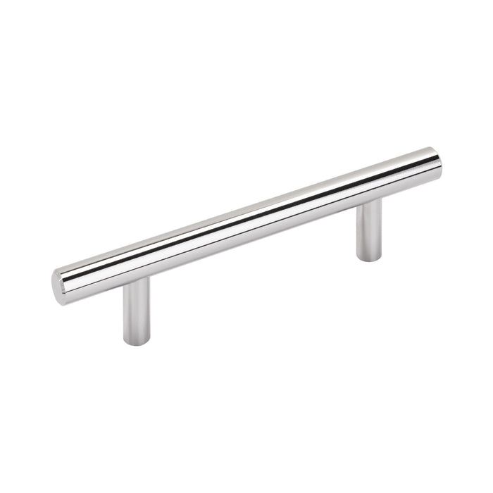 Amerock BP4051626 Bar Pulls 3-3/4 inch (96mm) Center-to-Center Polished Chrome Cabinet Pull