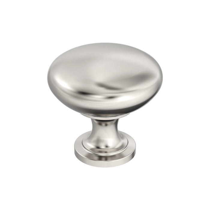 Amerock BP53005PN Edona 1-1/4 inch (32mm) Diameter Polished Nickel Cabinet Knob
