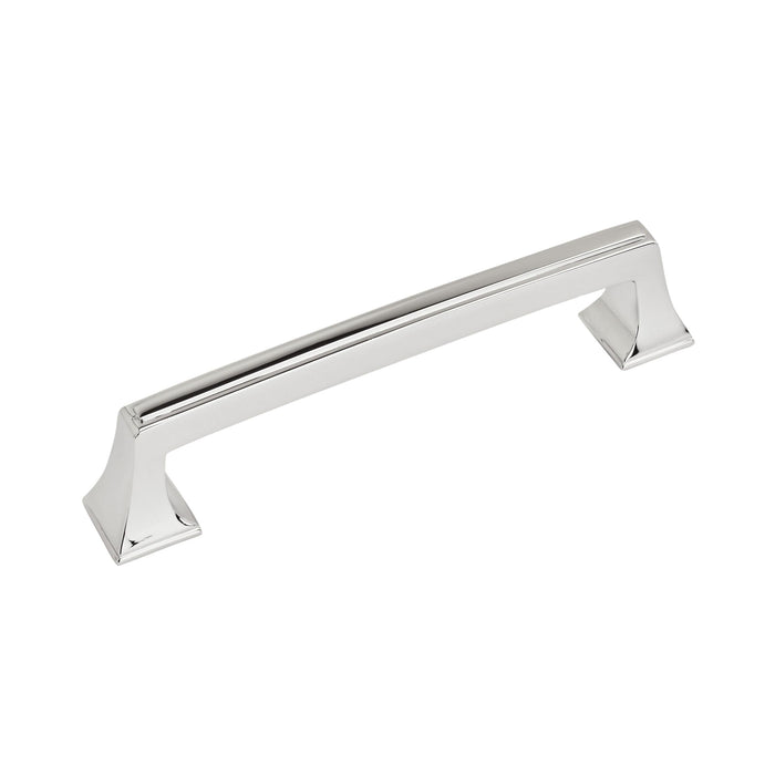 Amerock BP5352926 Mulholland 5-1/16 inch (128mm) Center-to-Center Polished Chrome Cabinet Pull
