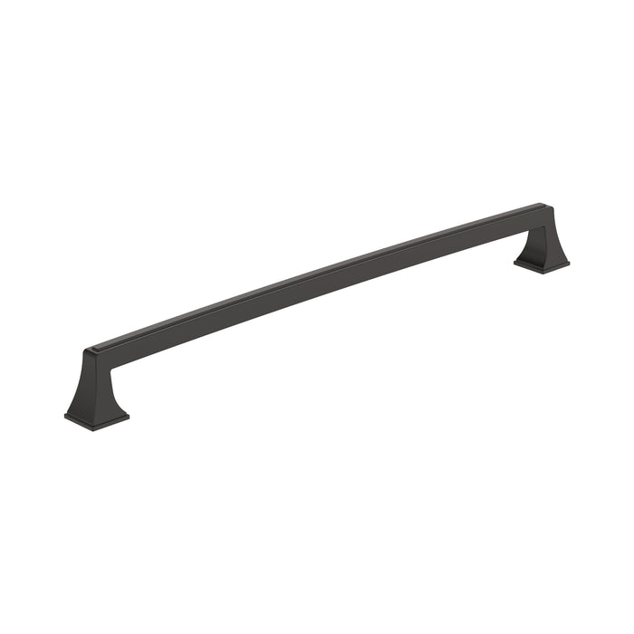 Amerock BP53537BBR Mulholland 12-5/8 inch (320mm) Center-to-Center Black Bronze Cabinet Pull