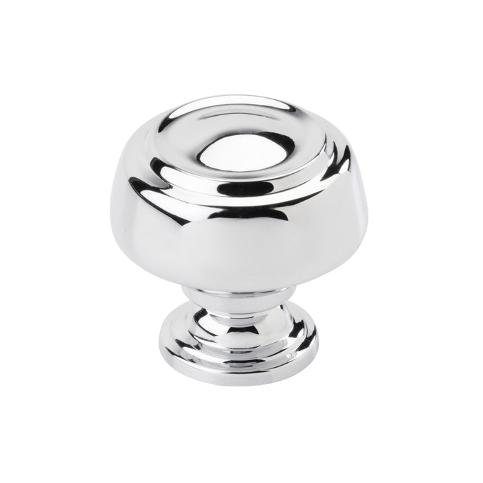 Amerock BP53807226 Kane 1-5/8 inch (41mm) Diameter Polished Chrome Cabinet Knob