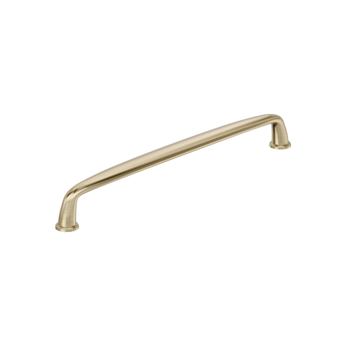 Amerock BP53809BBZ Kane 8-13/16 inch (224mm) Center-to-Center Golden Champagne Cabinet Pull