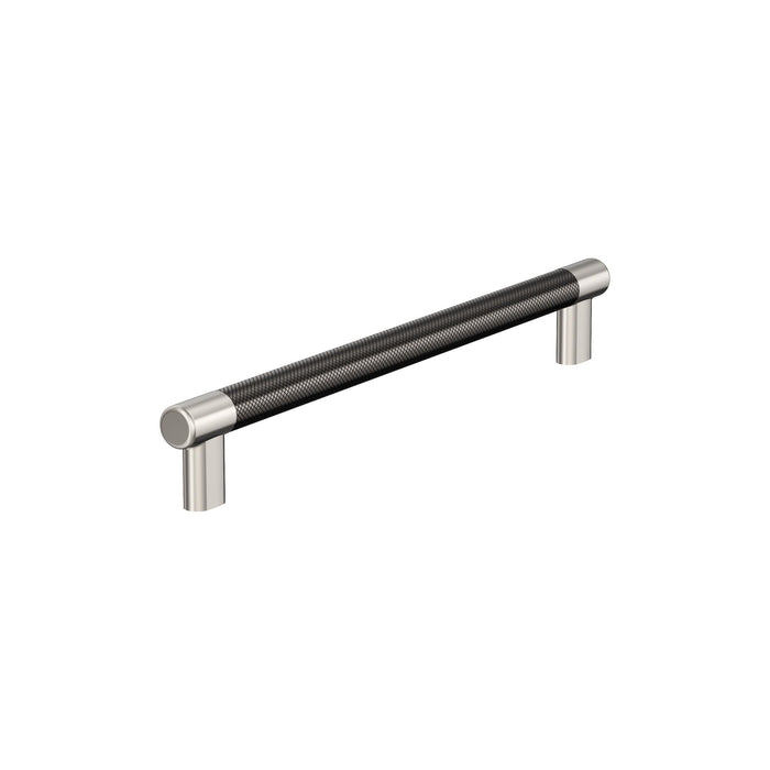 Amerock BP54040PNGM Esquire 12 inch (305mm) Center-to-Center Polished Nickel/Gunmetal Appliance Pull