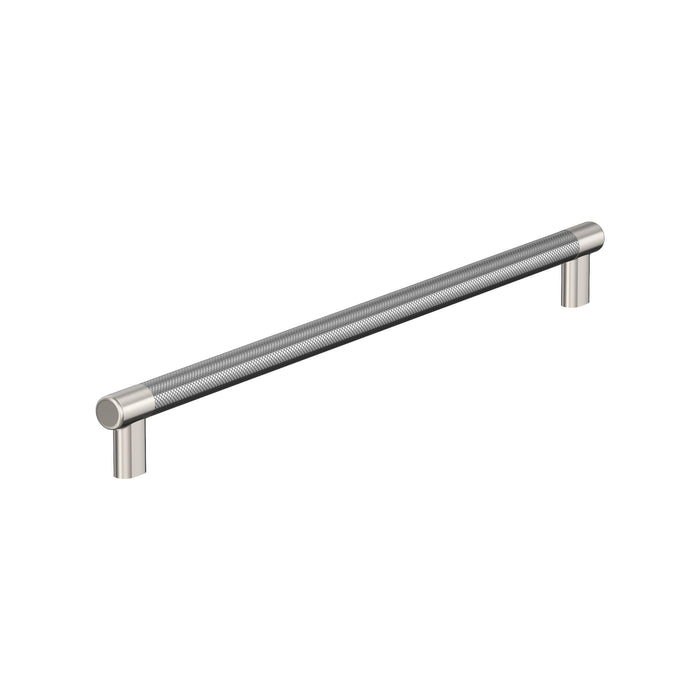 Amerock BP54041PNSS Esquire 18 inch (457mm) Center-to-Center Polished Nickel/Stainless Steel Appliance Pull