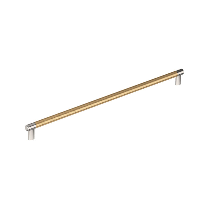 Amerock BP54042PNCZ Esquire 24 inch (610mm) Center-to-Center Polished Nickel/Champagne Bronze Appliance Pull