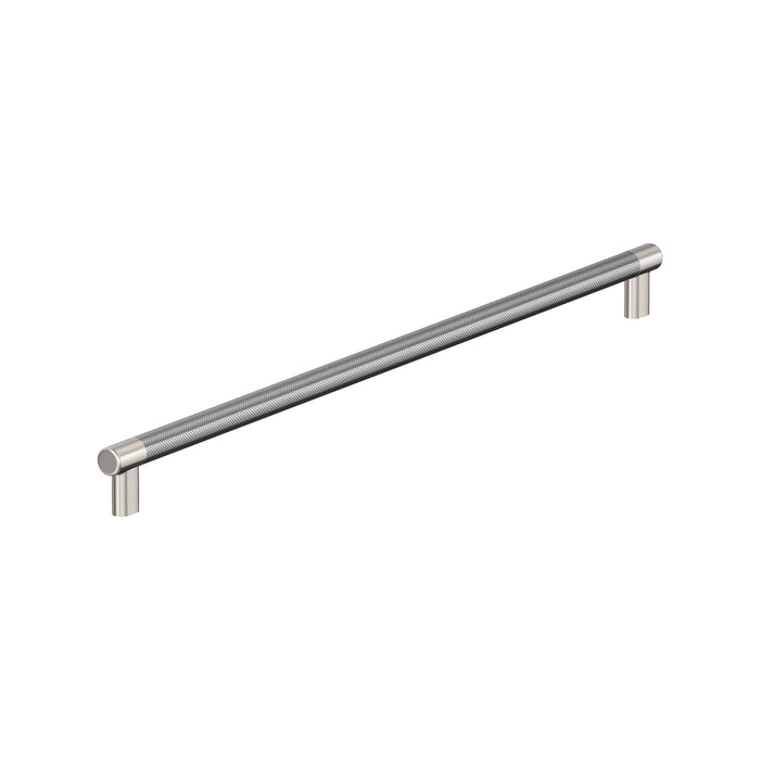 Amerock BP54042PNSS Esquire 24 inch (610mm) Center-to-Center Polished Nickel/Stainless Steel Appliance Pull