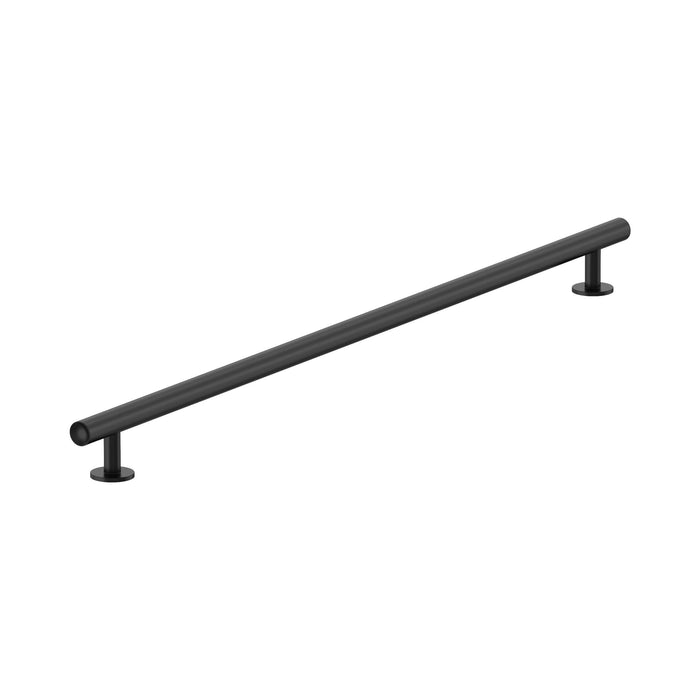 Amerock BP54052FB Radius 24 inch (610mm) Center-to-Center Matte Black Appliance Pull