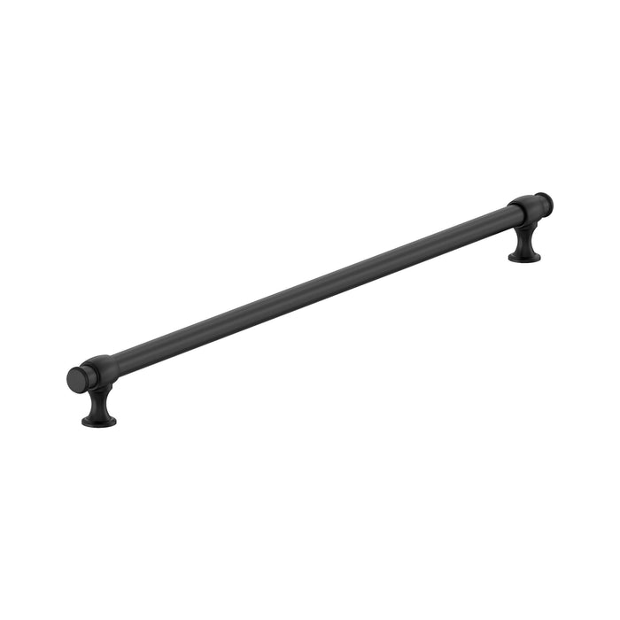 Amerock BP54067FB Winsome 24 inch (610mm) Center-to-Center Matte Black Appliance Pull