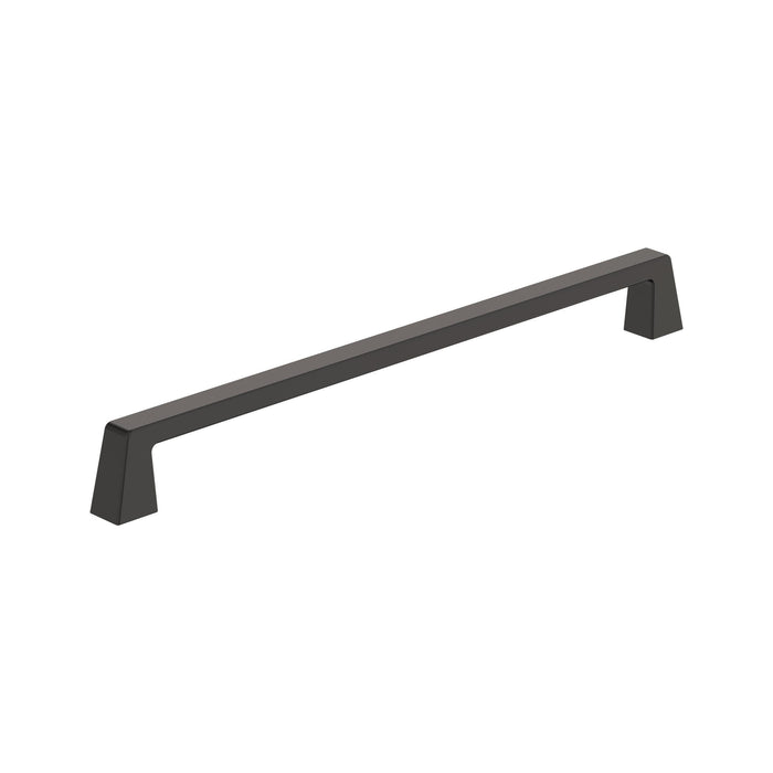 Amerock BP55283BBR Blackrock 10-1/16 inch (256mm) Center-to-Center Black Bronze Cabinet Pull