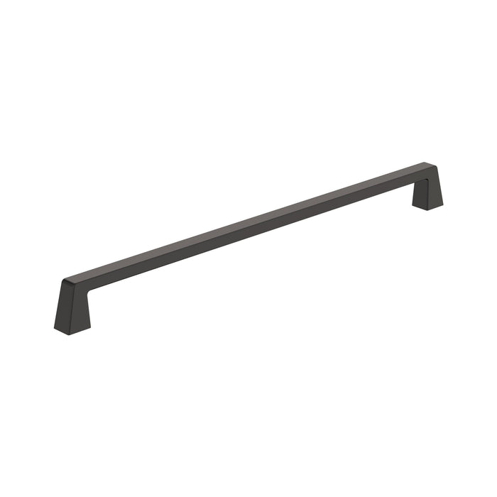 Amerock BP55284BBR Blackrock 12-5/8 inch (320mm) Center-to-Center Black Bronze Cabinet Pull