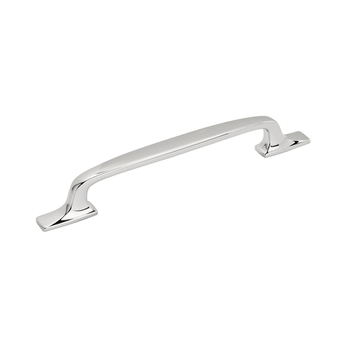 Amerock BP5532126 Highland Ridge 6-5/16 inch (160mm) Center-to-Center Polished Chrome Cabinet Pull