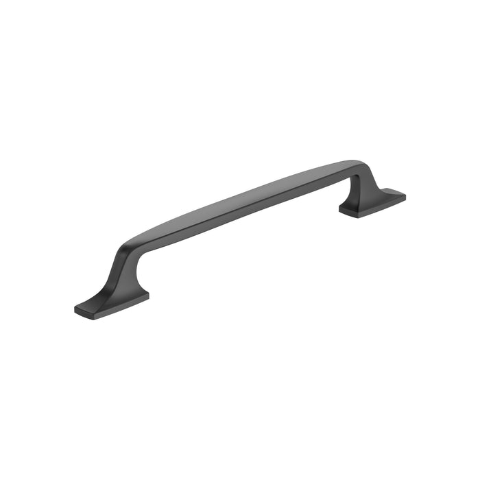 Amerock BP55327BBR Highland Ridge 7-9/16 inch (192mm) Center-to-Center Black Bronze Cabinet Pull