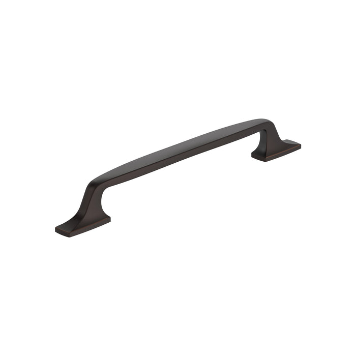 Amerock BP55327DOB Highland Ridge 7-9/16 inch (192mm) Center-to-Center Dark Oiled Bronze Cabinet Pull