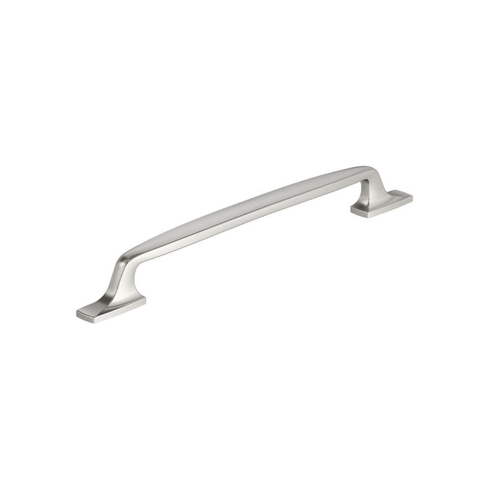 Amerock BP55328G10 Highland Ridge 8-13/16 inch (224mm) Center-to-Center Satin Nickel Cabinet Pull