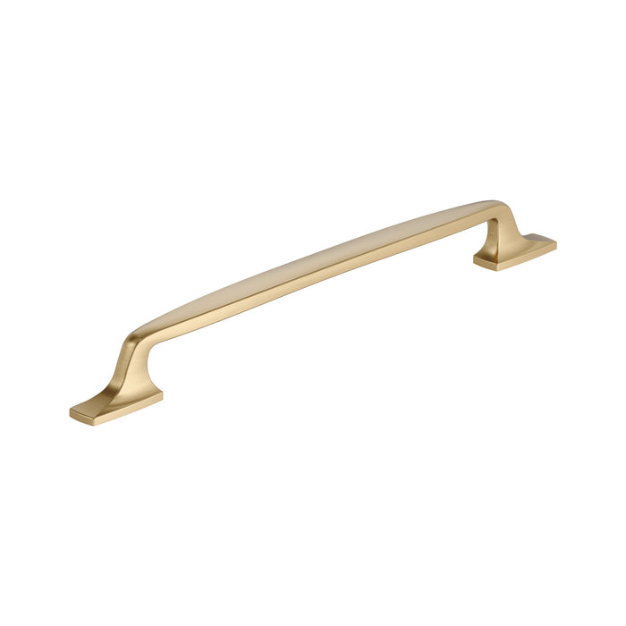 Amerock BP55329CZ Highland Ridge 10-1/16 inch (256mm) Center-to-Center Champagne Bronze Cabinet Pull