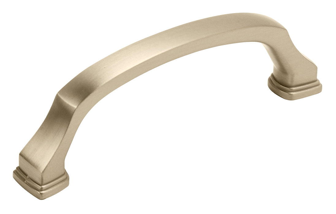 Amerock BP55344BBZ Revitalize 3-3/4 inch (96mm) Center-to-Center Golden Champagne Cabinet Pull