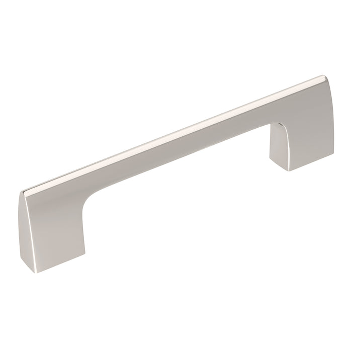 Amerock BP55365PN Riva 3-3/4 inch (96mm) Center-to-Center Polished Nickel Cabinet Pull