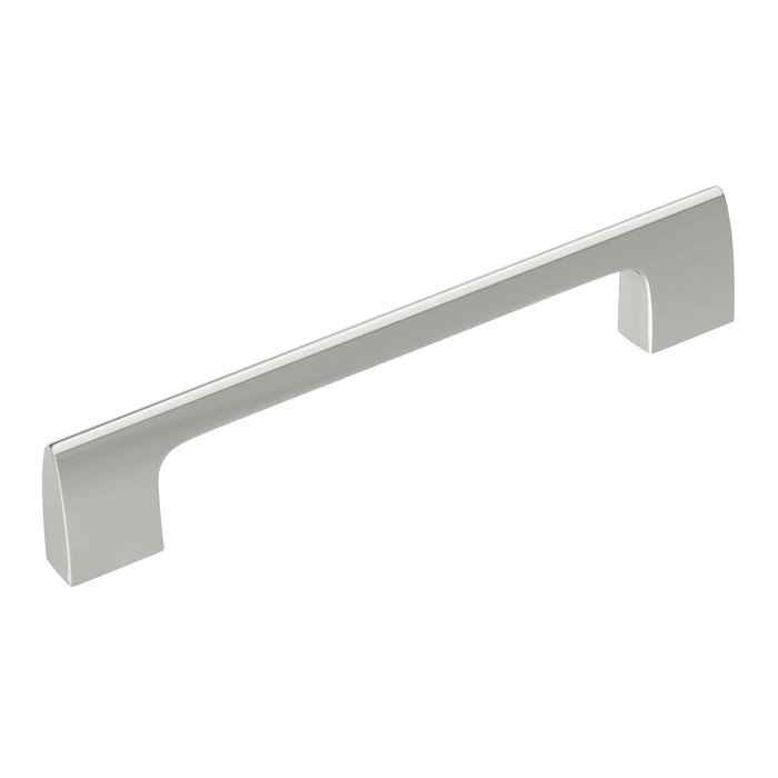 Amerock BP5536726 Riva 5-1/16 inch (128mm) Center-to-Center Polished Chrome Cabinet Pull