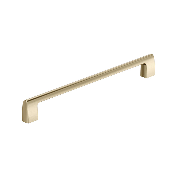 Amerock BP55370BBZ Riva 12 inch (305mm) Center-to-Center Golden Champagne Appliance Pull