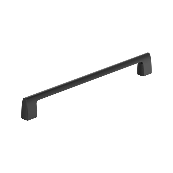 Amerock BP55370MB Riva 12 inch (305mm) Center-to-Center Matte Black Appliance Pull