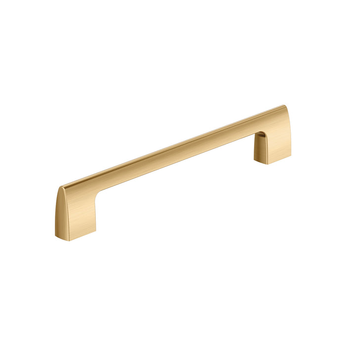 Amerock BP55488CZ Riva 7-9/16 inch (192mm) Center-to-Center Champagne Bronze Cabinet Pull
