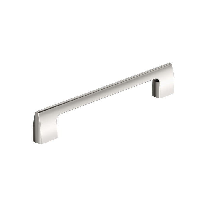 Amerock BP55488PN Riva 7-9/16 inch (192mm) Center-to-Center Polished Nickel Cabinet Pull