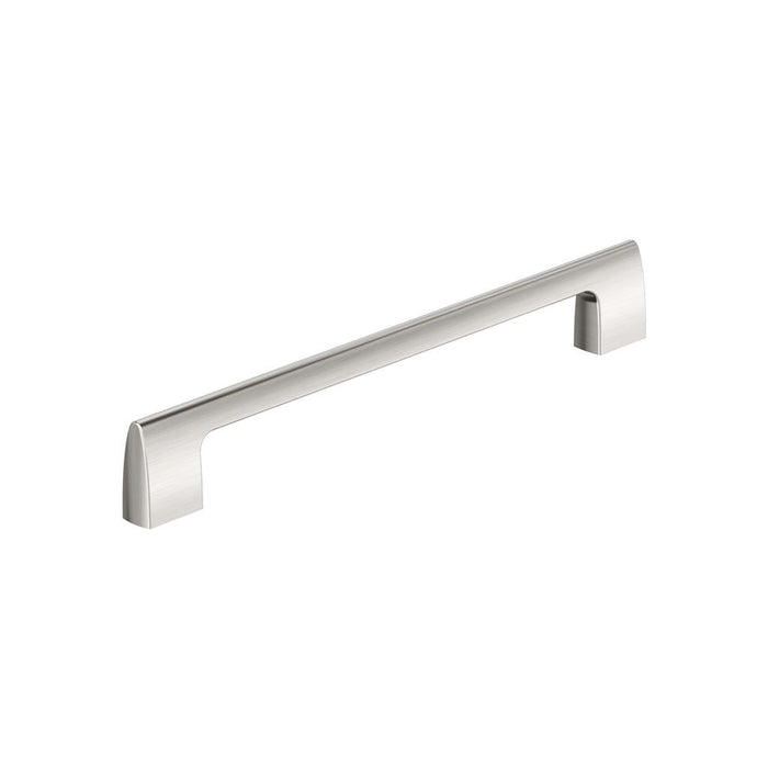 Amerock BP55489G10 Riva 8-13/16 inch (224mm) Center-to-Center Satin Nickel Cabinet Pull