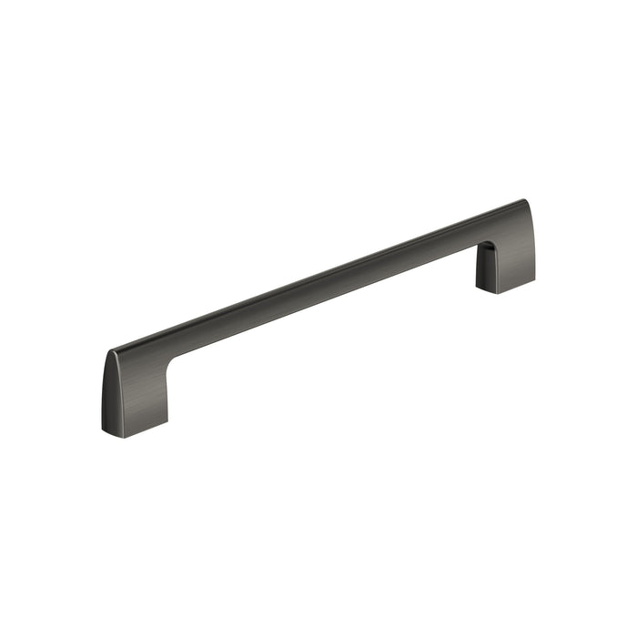 Amerock BP55489GPH Riva 8-13/16 inch (224mm) Center-to-Center Graphite Cabinet Pull