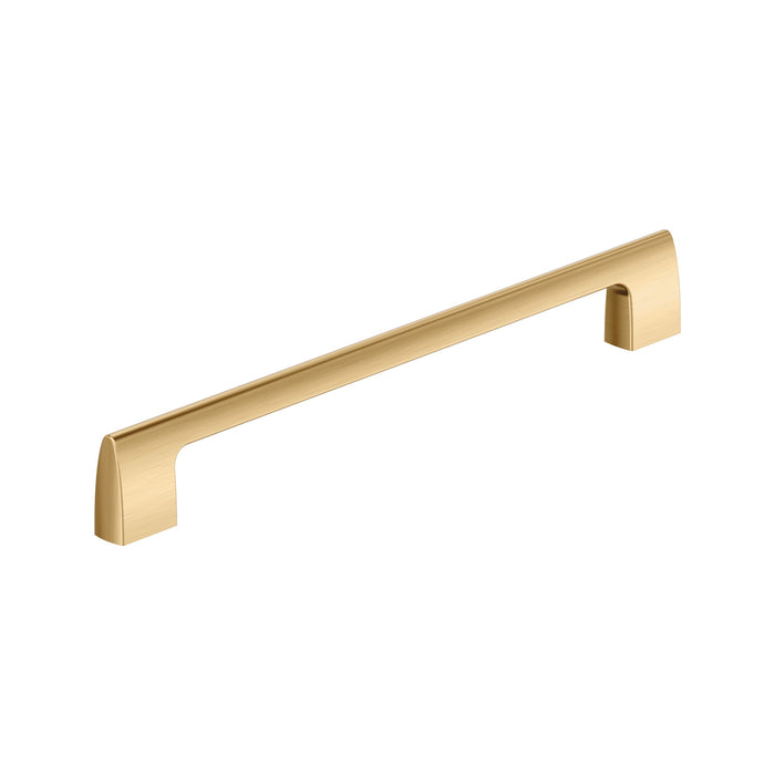 Amerock BP55490CZ Riva 10-1/16 inch (256mm) Center-to-Center Champagne Bronze Cabinet Pull