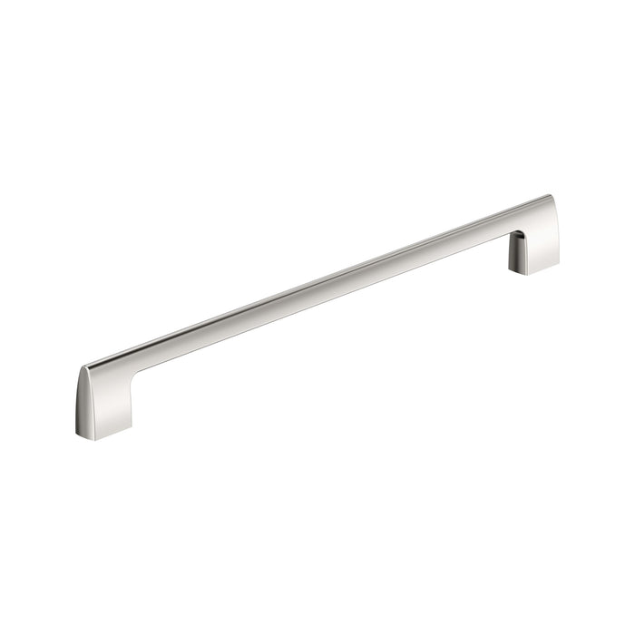 Amerock BP55492PN Riva 12-5/8 inch (320mm) Center-to-Center Polished Nickel Cabinet Pull