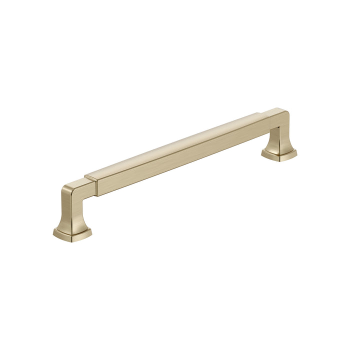 Amerock BP55510BBZ Stature 7-9/16 inch (192mm) Center-to-Center Golden Champagne Cabinet Pull