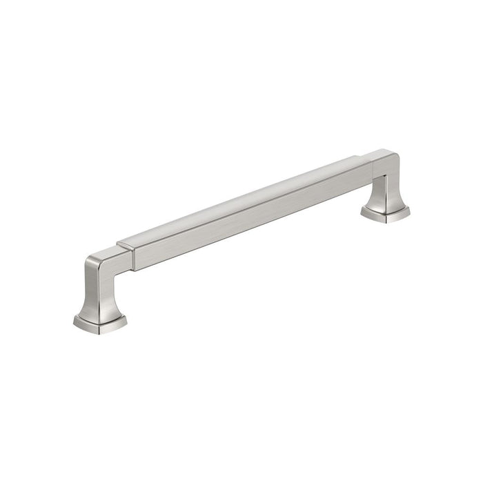 Amerock BP55510G10 Stature 7-9/16 inch (192mm) Center-to-Center Satin Nickel Cabinet Pull