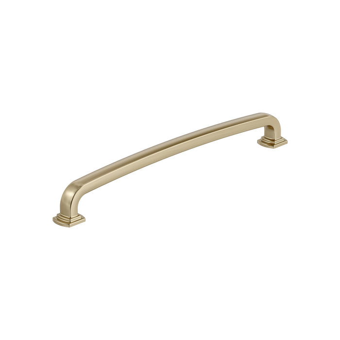 Amerock BP55521BBZ Surpass 8-13/16 inch (224mm) Center-to-Center Golden Champagne Cabinet Pull
