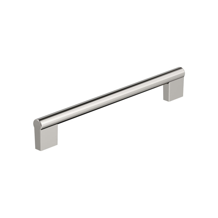 Amerock BP55531PN Versa 7-9/16 inch (192mm) Center-to-Center Polished Nickel Cabinet Pull