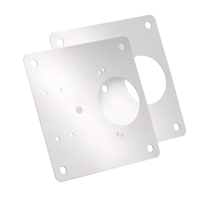 Amerock BP9243PLT Cabinet Hinge Installation Repair Plate - 1 Pair
