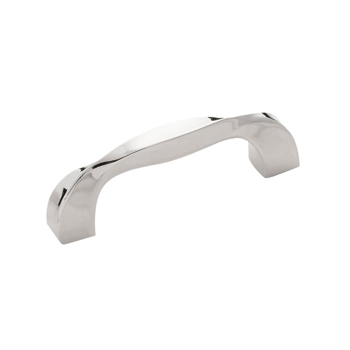 Hickory Hardware H076015-14 Twist Collection Pull 3 Inch (76mm) Center to Center Polished Nickel Finish