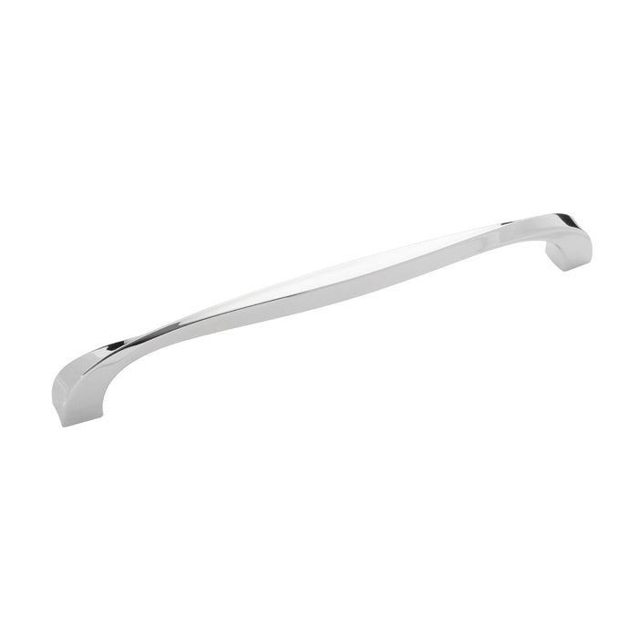 Hickory Hardware H076020-14 Twist Collection Pull 8-13/16 Inch (224mm) Center to Center Polished Nickel Finish