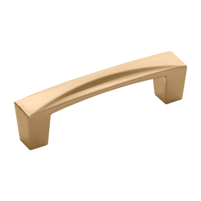 Hickory Hardware H076129-CBZ Crest Collection Pull 3 Inch (76mm) Center to Center Champagne Bronze Finish